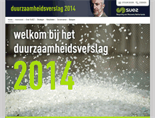 Tablet Screenshot of duurzaamheidsverslag.sita.nl